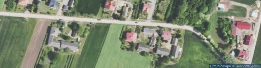 Zdjęcie satelitarne Handel Okrężny Art Przemysł Poch Kraj i Zagranicz Łuszcz Jozef