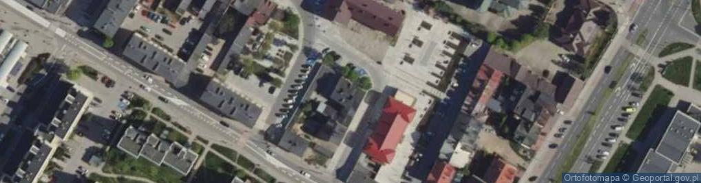 Zdjęcie satelitarne Handel Okrężny Art Przemysłowe Poch Kraj i Zagr