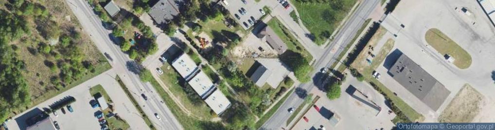 Zdjęcie satelitarne Handel Okrężny Art Przemysłowymi