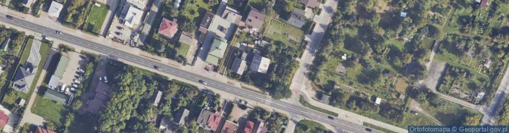 Zdjęcie satelitarne Handel Okrężny Art Przemysłowymi