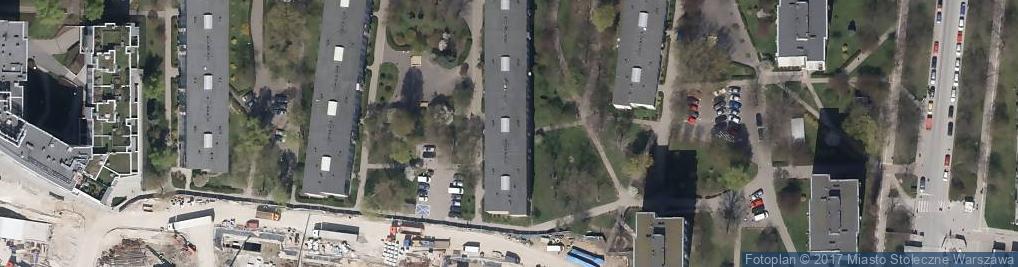 Zdjęcie satelitarne Handel Okrężny Art Przemysłowymi
