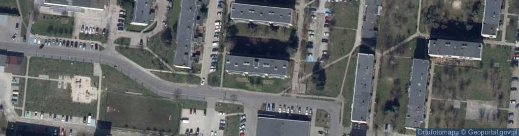 Zdjęcie satelitarne Handel Okrężny Art Przemysłowymi
