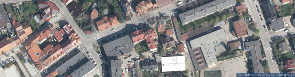 Zdjęcie satelitarne Handel Okrężny Art Spoż Rolnymi i Przem