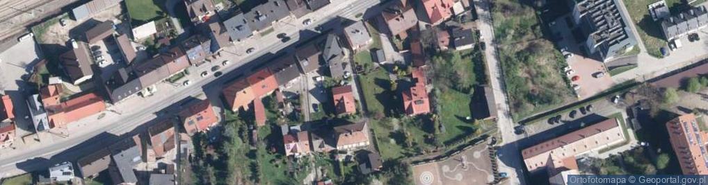 Zdjęcie satelitarne Handel Okrężny Art Spożywywczo Przemysysłowymi