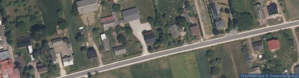 Zdjęcie satelitarne Handel Okrężny Artyk Przemysłowymi Spożywczymi