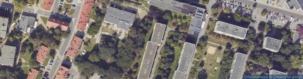 Zdjęcie satelitarne Handel Okrężny Artykułami Przemysłowymi Export Import