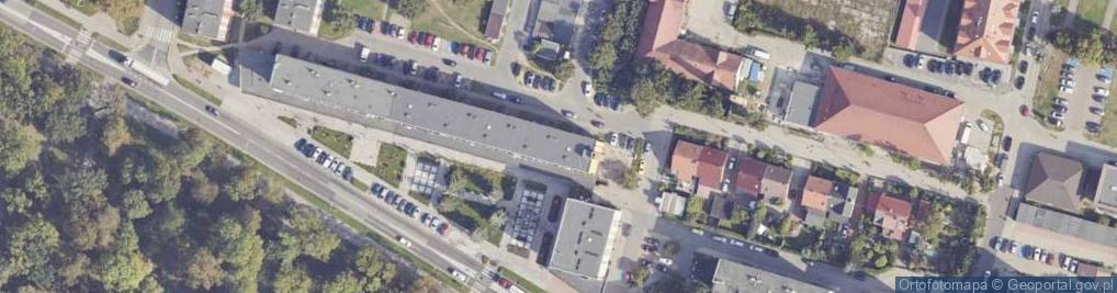 Zdjęcie satelitarne Handel Okrężny Artykułami Przemysłowymi