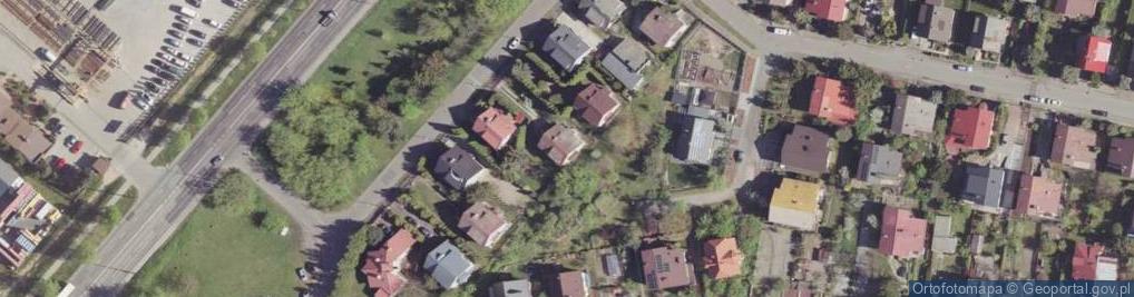Zdjęcie satelitarne Handel Okrężny E Głogowska