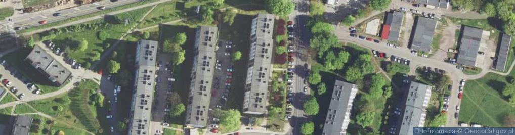 Zdjęcie satelitarne Handel Okrężny Eksport Import