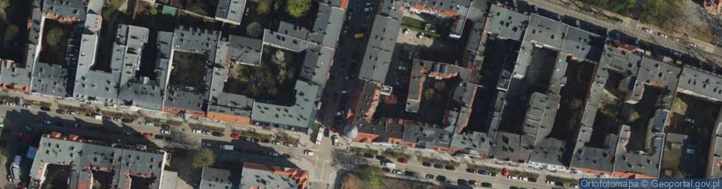 Zdjęcie satelitarne Handel Okrężny Galanteria Odzież