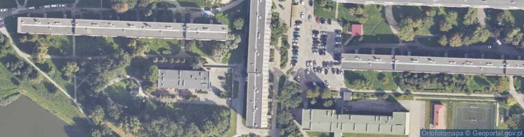 Zdjęcie satelitarne Handel Okrężny H Wyrwiński