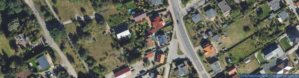 Zdjęcie satelitarne Handel Okrężny i Stały Art Spożywczymi i Przemysłowymi