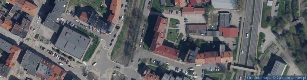 Zdjęcie satelitarne Handel Okrężny Lubań