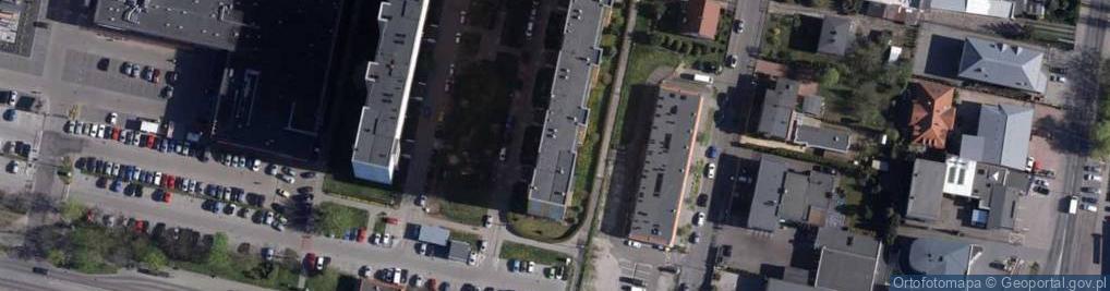 Zdjęcie satelitarne Handel Okrężny Małecka E