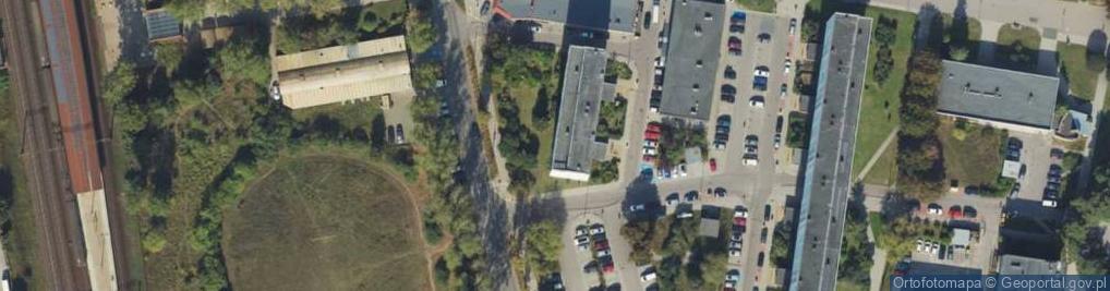 Zdjęcie satelitarne Handel Okrężny Odzieżą Używaną