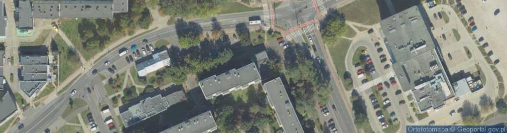 Zdjęcie satelitarne Handel Okrężny Przemysłowo Spożywczy