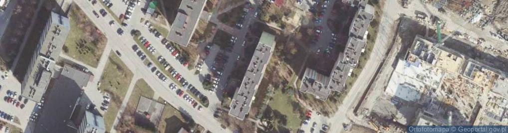 Zdjęcie satelitarne Handel Okrężny Sprzedaż Odzieży Nowej i Używanej