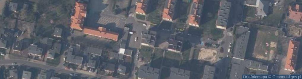 Zdjęcie satelitarne Handel Okrężny Tow Konsumpcyjnymi