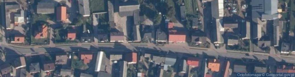 Zdjęcie satelitarne Handel Okrężny Towarami Konsumpcyjnymi Hurt Detal