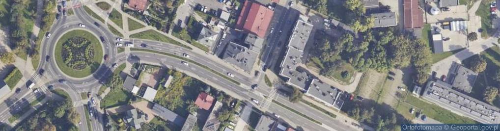 Zdjęcie satelitarne Handel Okrężny