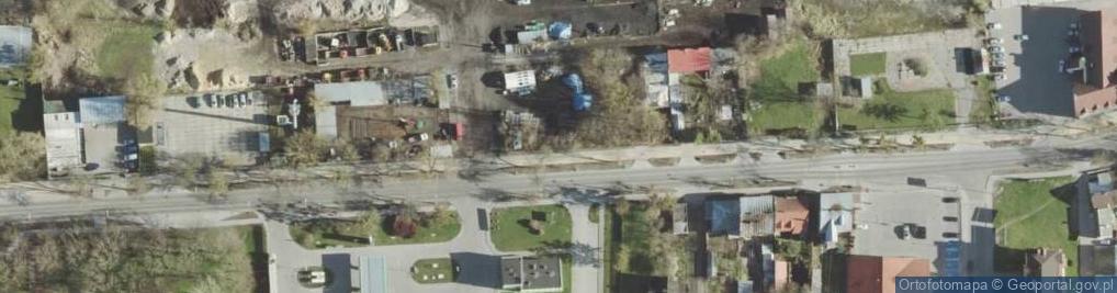 Zdjęcie satelitarne Handel Opałem Usługi Transportowe Borys Łukasz
