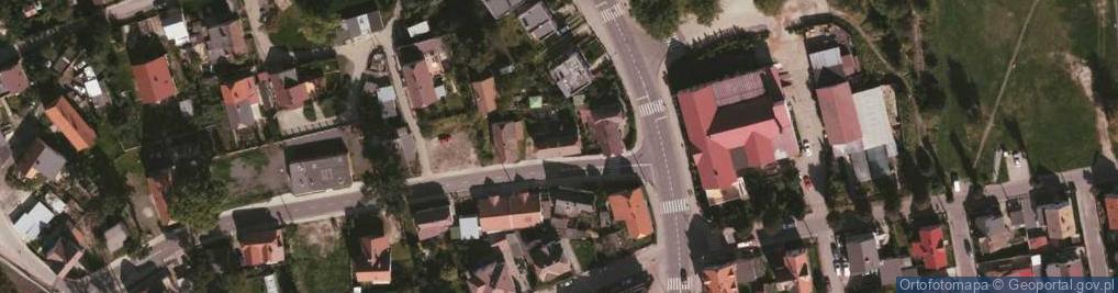 Zdjęcie satelitarne Handel Prasą Art Gospodarstwa Domowego Art Przem