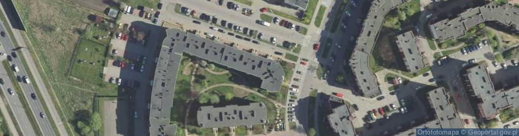 Zdjęcie satelitarne Handel Produkcja i Usługi Dubrówko Hubert Dubrówko