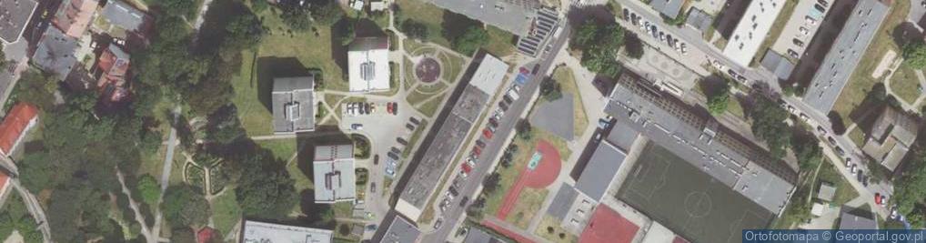 Zdjęcie satelitarne Handel Produkcja Usługi Pośrednictwo Imp Eksp P Bronowicki Bolesławiec