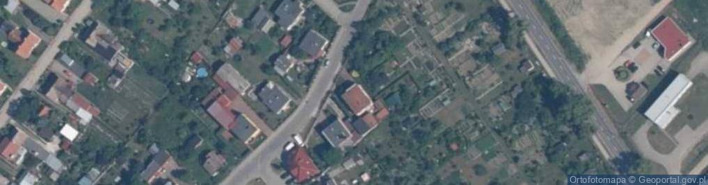 Zdjęcie satelitarne Handel Produkcja Usługi