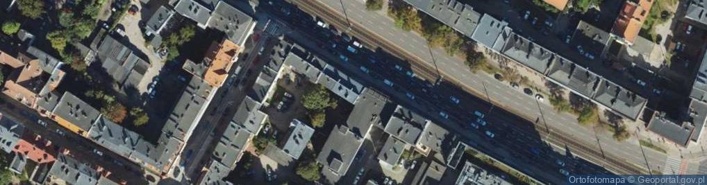 Zdjęcie satelitarne Handel Przemysłowy