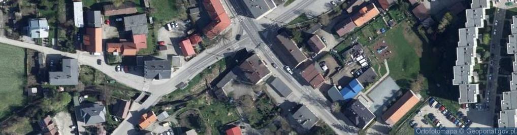 Zdjęcie satelitarne Handel Stały i Obwoźny