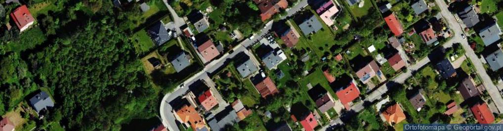 Zdjęcie satelitarne Handel Stały i Okrężny Art Przemysłowymi