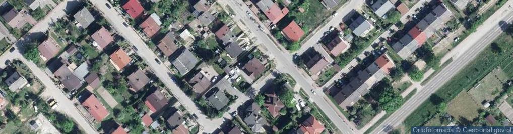 Zdjęcie satelitarne Handel Transport ul Kasztanowa 3 Międzyrzec P