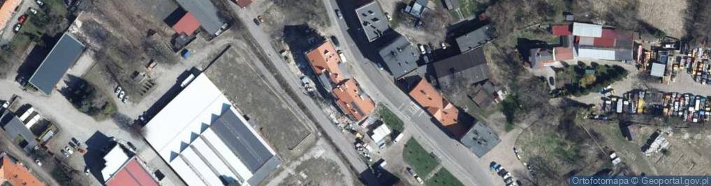 Zdjęcie satelitarne Handel U Dzidka