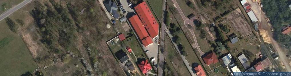 Zdjęcie satelitarne Handel-Usługi Grzegorz Wałęga