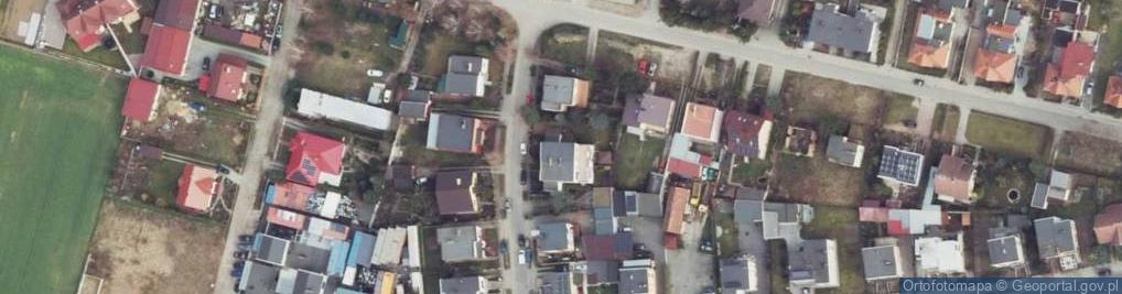 Zdjęcie satelitarne Handel - Usługi Juśkiewicz