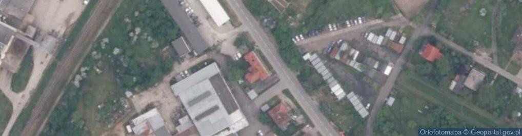 Zdjęcie satelitarne Handel Usługi Produkcja Przetwórstwo