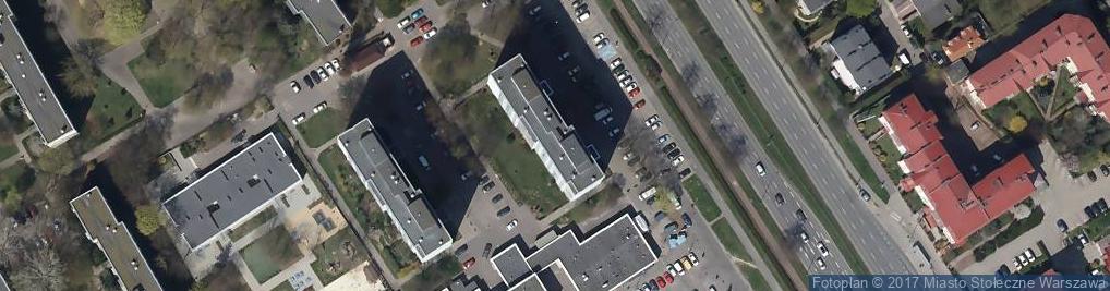 Zdjęcie satelitarne Handel Usługi Sanitarne G Kozłowski