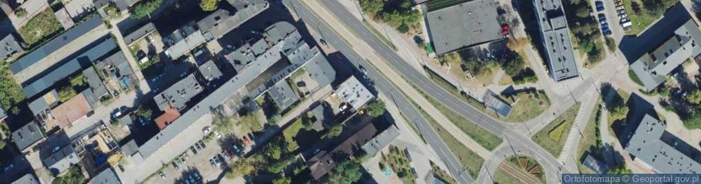 Zdjęcie satelitarne Handel Usługi