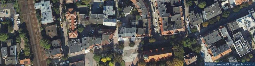 Zdjęcie satelitarne Handel w Tym Obwoźny Art Przemysłowymi Poch Kraj Zagr Import Export w Wym Art