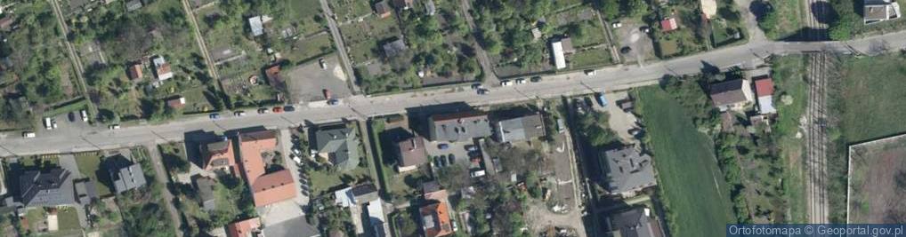 Zdjęcie satelitarne Handel Warzywami i Owocami Skup i Sprzedaż Artyk Poch Zagr