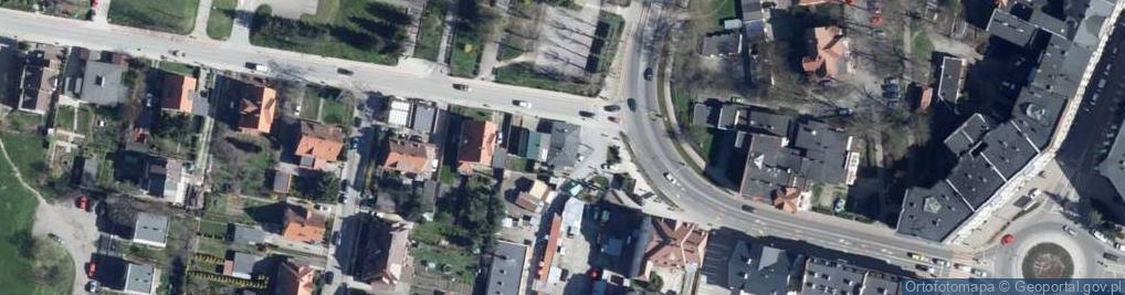 Zdjęcie satelitarne Handel Wielobranżowy Franciszek Ryszka