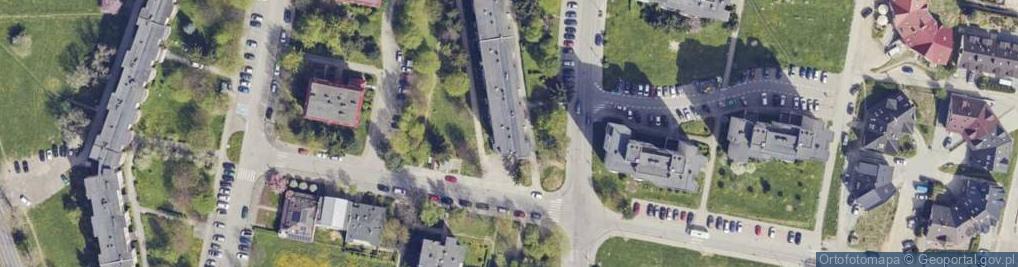 Zdjęcie satelitarne Handel Wielobranżowy Import Eksport Dobosz Barbara Leokadia