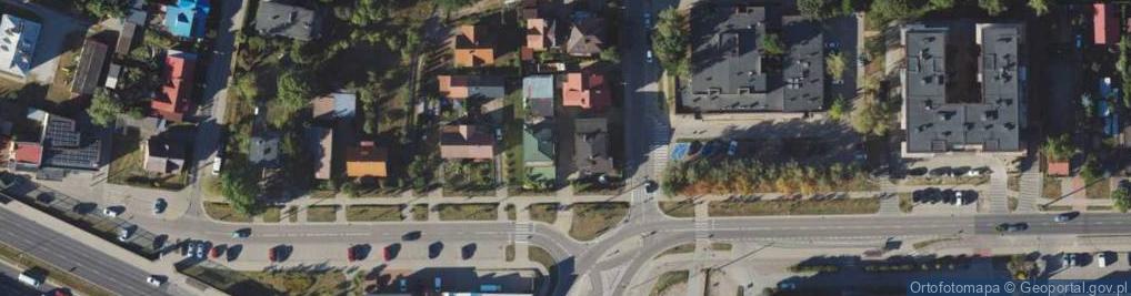 Zdjęcie satelitarne Handel