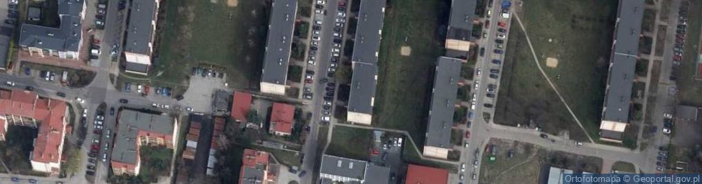 Zdjęcie satelitarne Handl Art Przem Spoż Usł Szkoleniowe Market Pośred Handl Kałasznikowa w