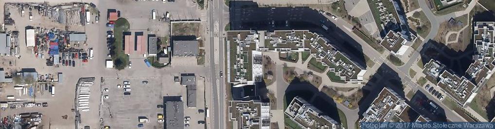 Zdjęcie satelitarne Handlowe Centrum Budownictwa