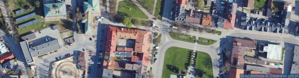 Zdjęcie satelitarne Handlowo Produkcyjna Spółdzielnia Pracy