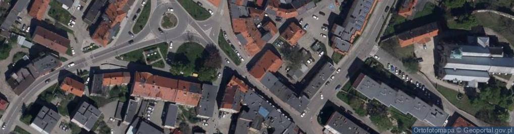 Zdjęcie satelitarne Handlowo Usługowa Domos