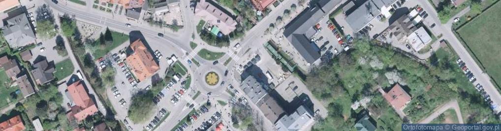 Zdjęcie satelitarne Handlowo Usługowa Kasti