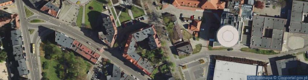 Zdjęcie satelitarne Handlowo Usługowa Mus